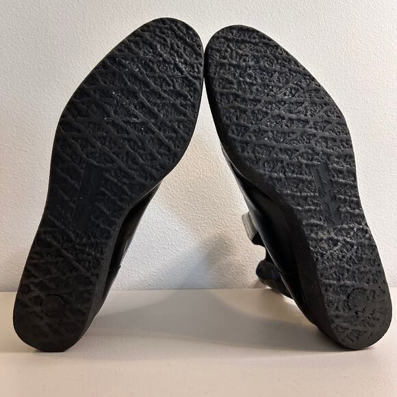 Robert Clergerie Chelsea Patent Leather Boots Paris France Womens 39.5 EU/8.5 US - Picture 5 of 16